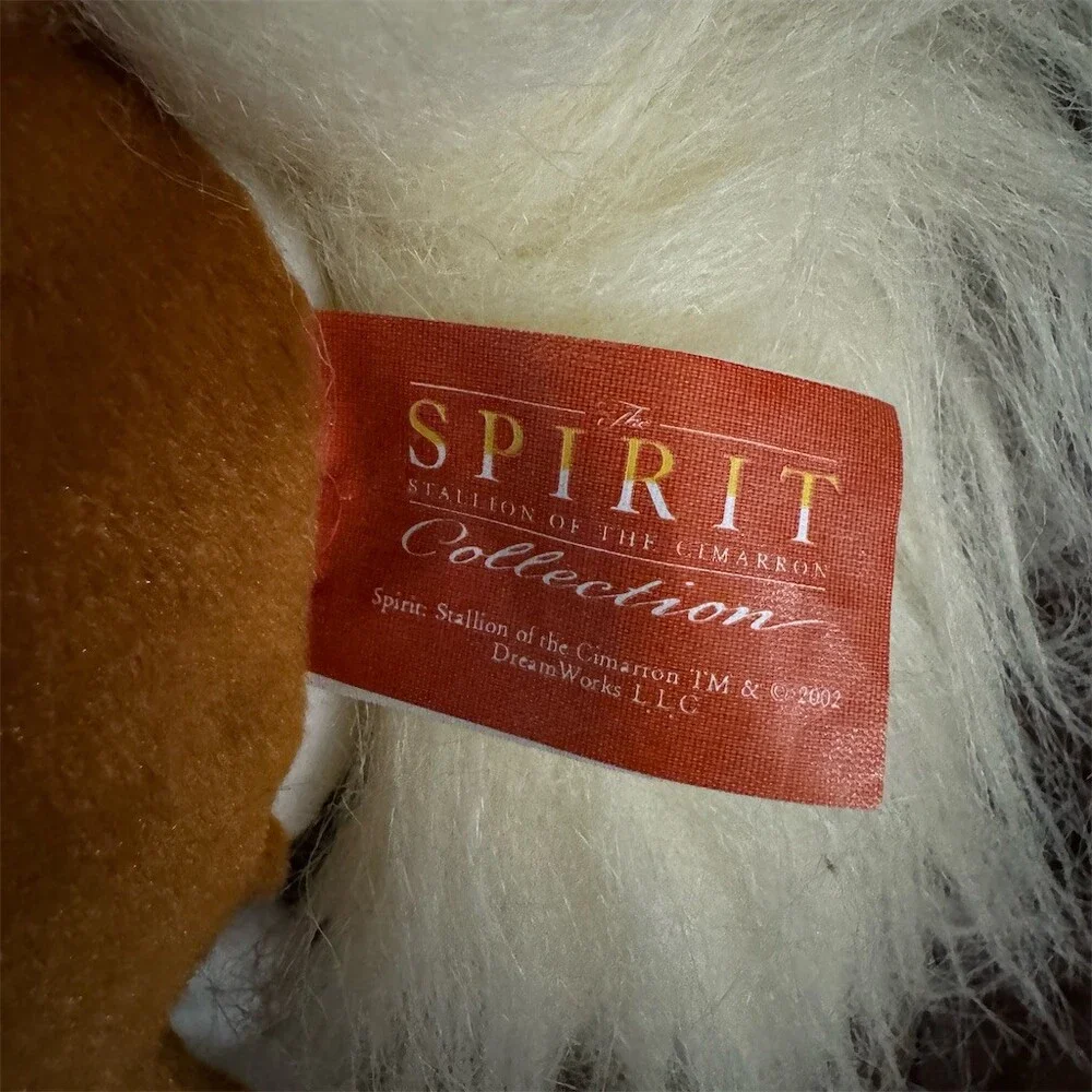 RARE DreamWorks Spirit Stallion of the Cimarron Rain Plush Horse Multicolor